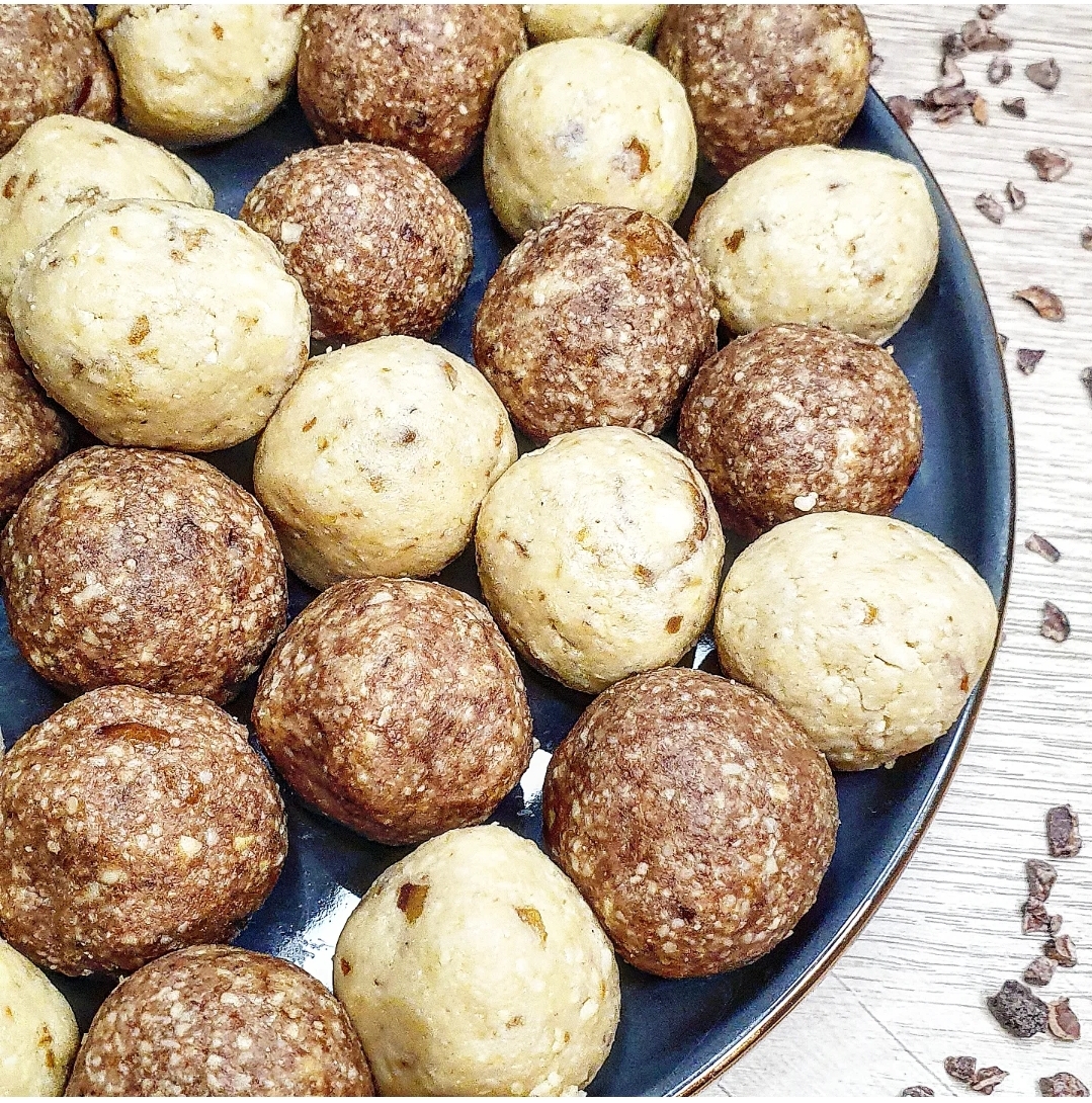 Caschew Energy Balls, vegan und proteinreich