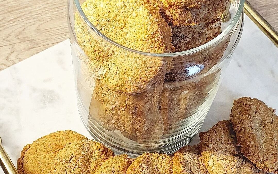 Caschew - Hafer Kekse, vegan und ohne raffinierten Zucker