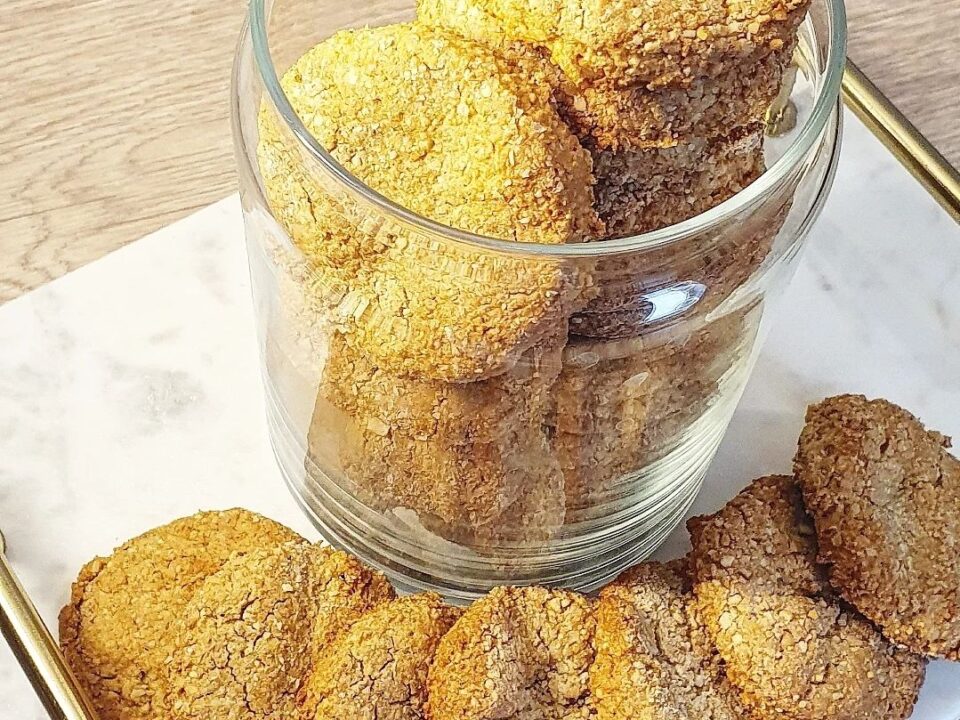 Caschew - Hafer Kekse, vegan und ohne raffinierten Zucker